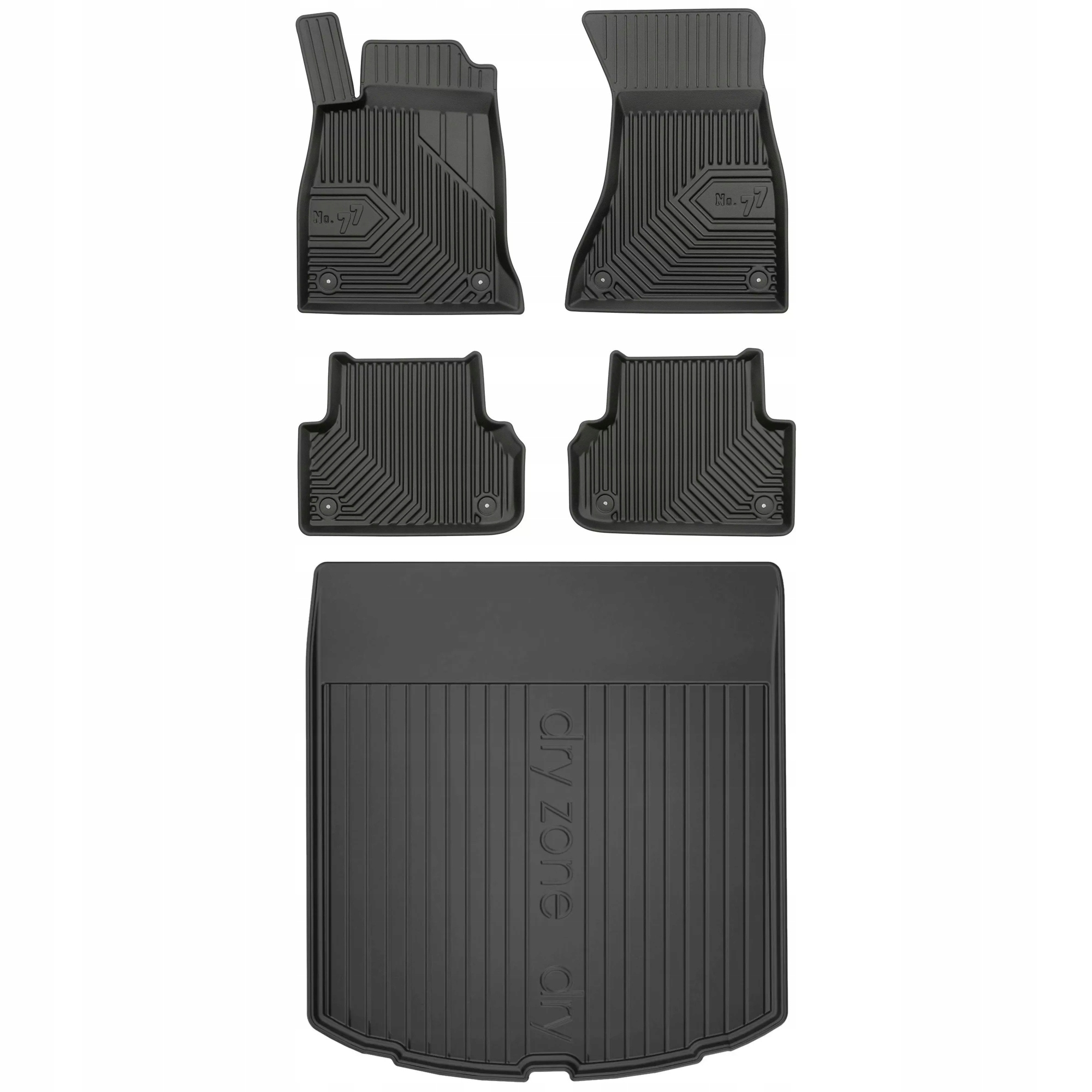 Gumové rohože a koberčeky Audi A5 Sportback F5 od roku 2016