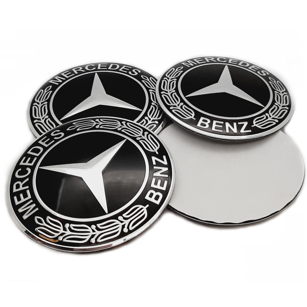 EMBLEMAT LOGO NALEPKA NAKLEJKA MERCEDES 60 mm CZAR Marka Mercedes-Benz