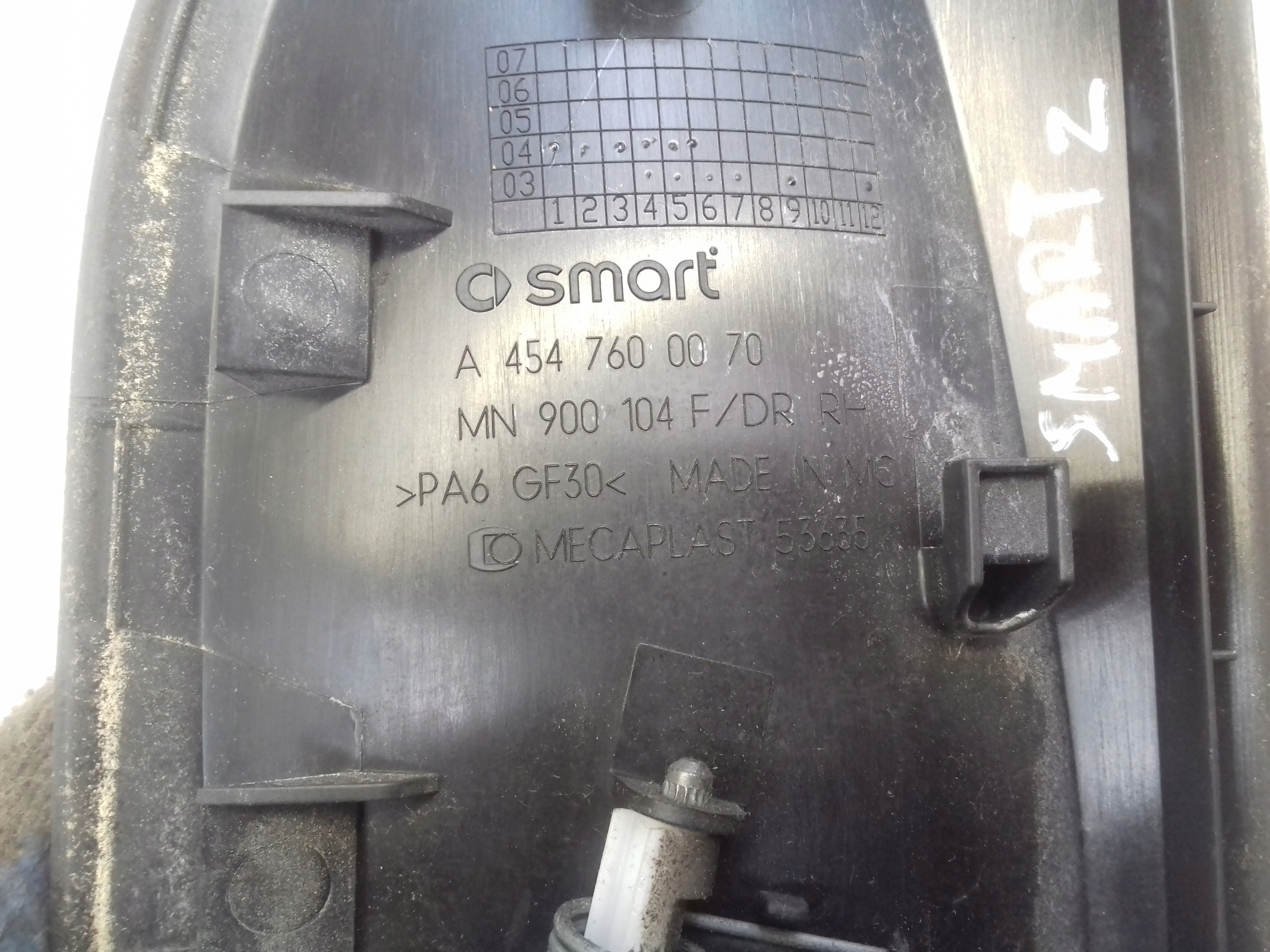 handle right front 4547600070 Smart Forfour