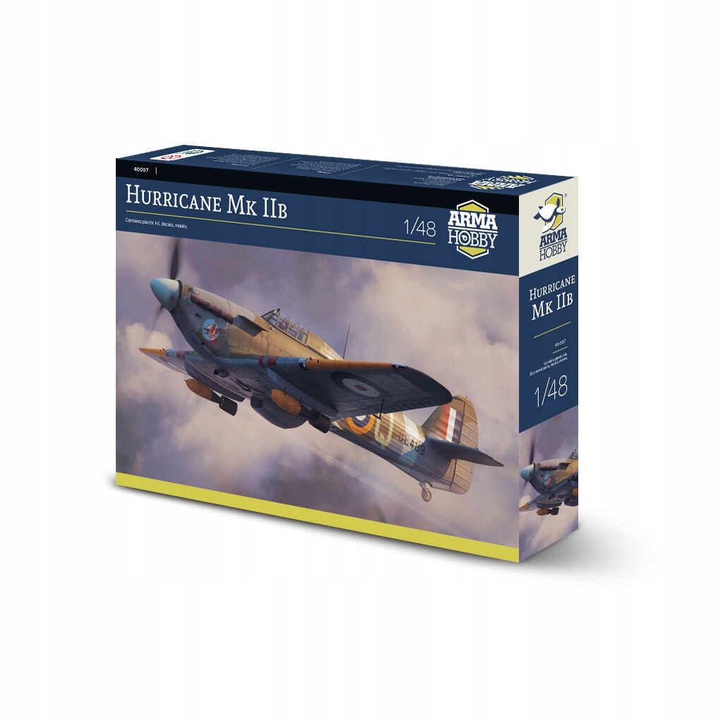 40007 Hurricane Mk Iib (měřítko 1/48)