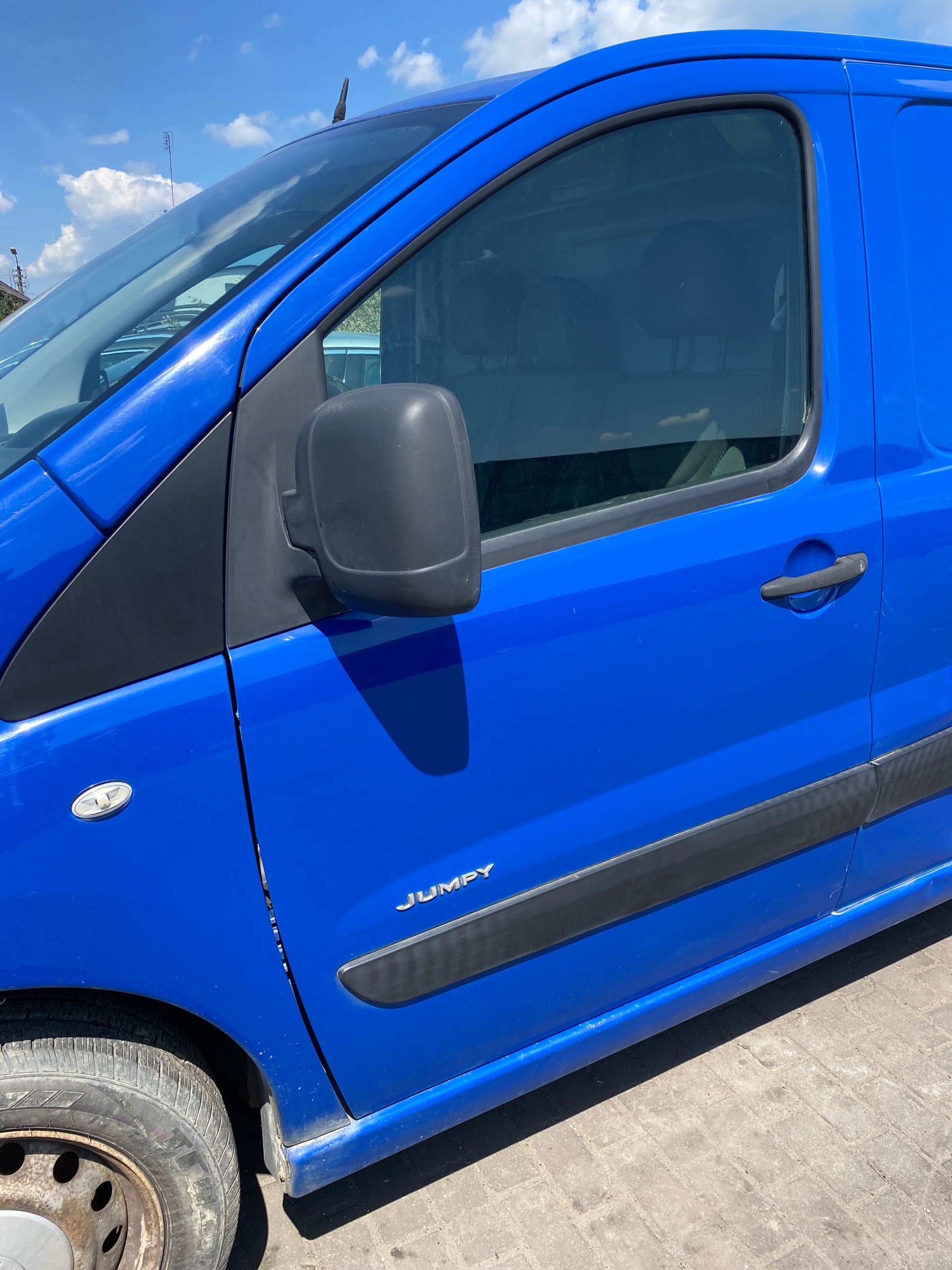 dveře levé přední předek Citroen Jumpy II 2 07-16 kod lakieru KPVB