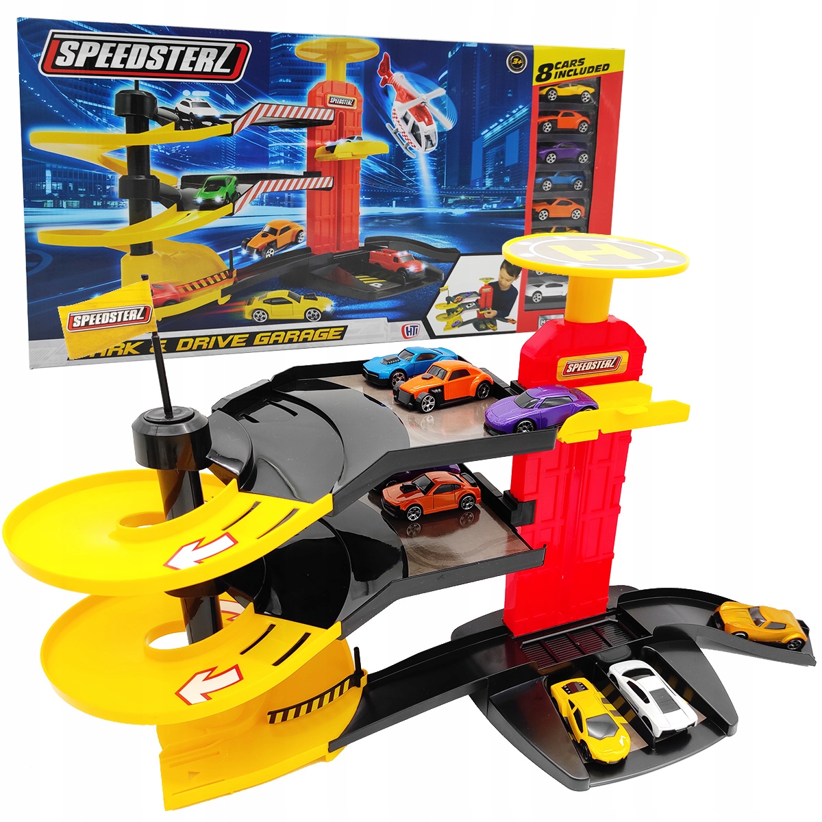 ГАРАЖ 2 ЭТАЖА ПАРКОВКА С ЛИФТОМ 8 AUTEK TEAMSTERZ