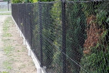 SIATKA ogrodzeniowa POWLEKANA CZARNA 1,2m wys 10m Kolor wielokolorowy