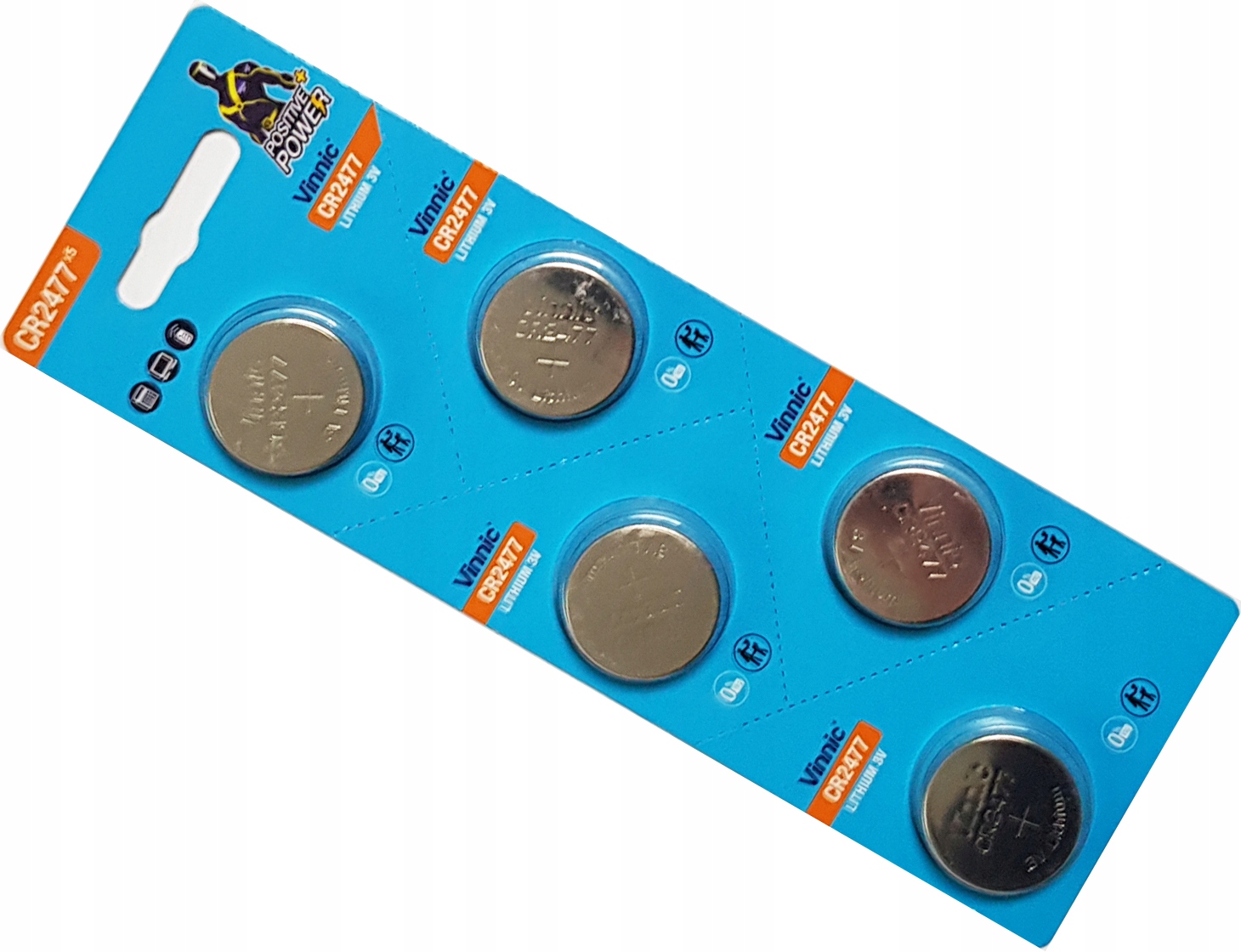 

5x Bateria Litowa Vinnic 3V CR2477 Cr 2477