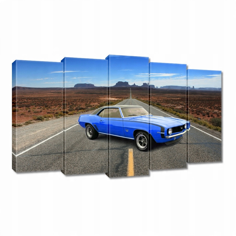 

Obrazy 100x60 Niebieski Chevrolet Ss