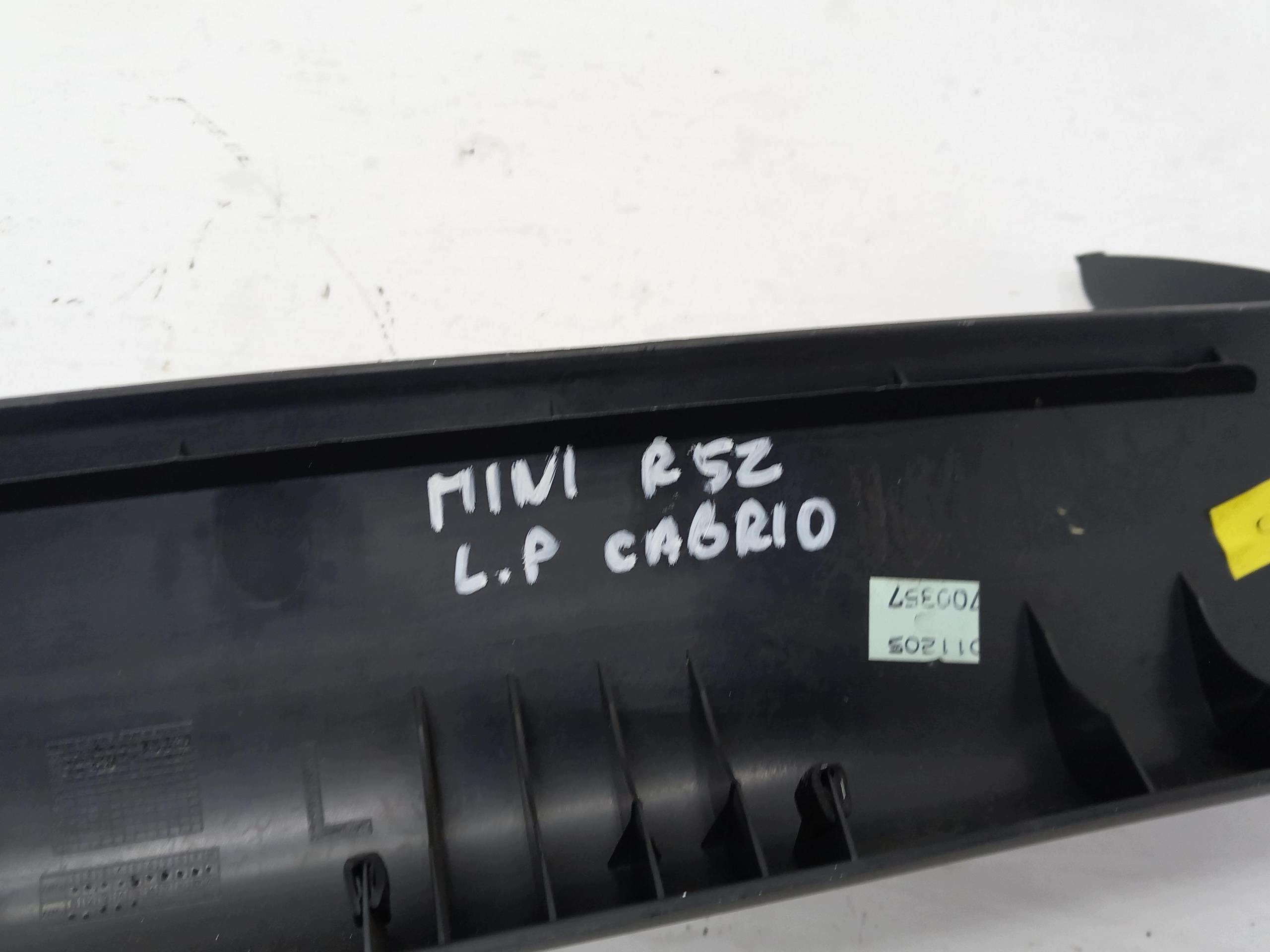 MINI COOPER CABRIO R52 cover SLUPKA A left front 6968647 OEM
