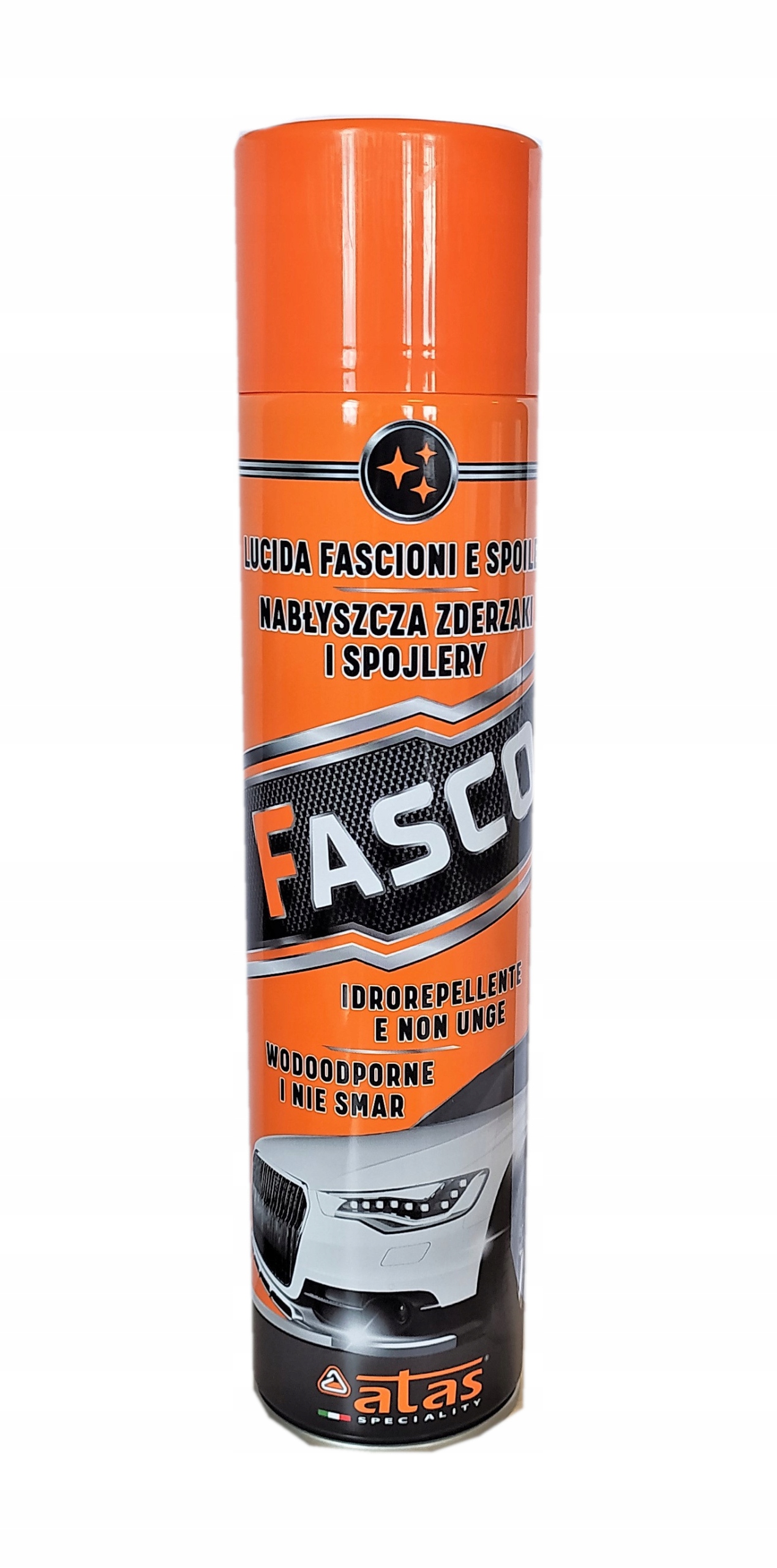 Atas Fasco Czernidło do Plastików 600ml