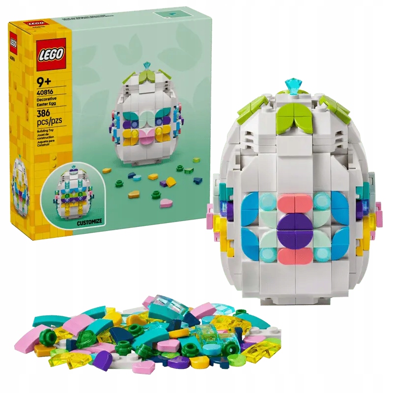 Lego Icons Dekorativní kraslice 40816