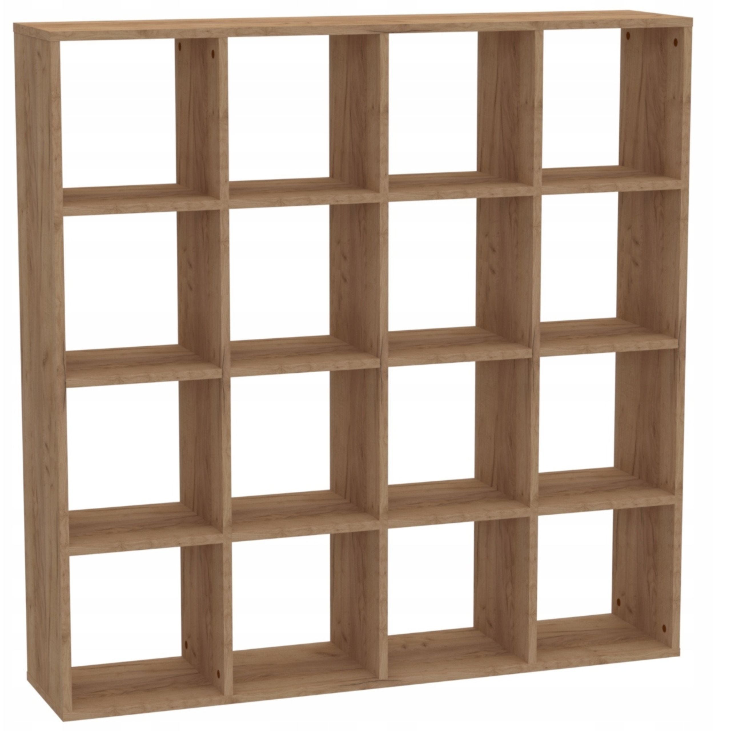 REGAŁ OTWARTY 4x4 KALAX KOSTKA IKEA CRAFT ZŁOTY