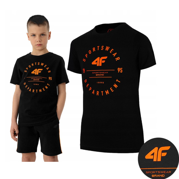 

Koszulka Chłopięca 4F T-shirt Bawełna 128