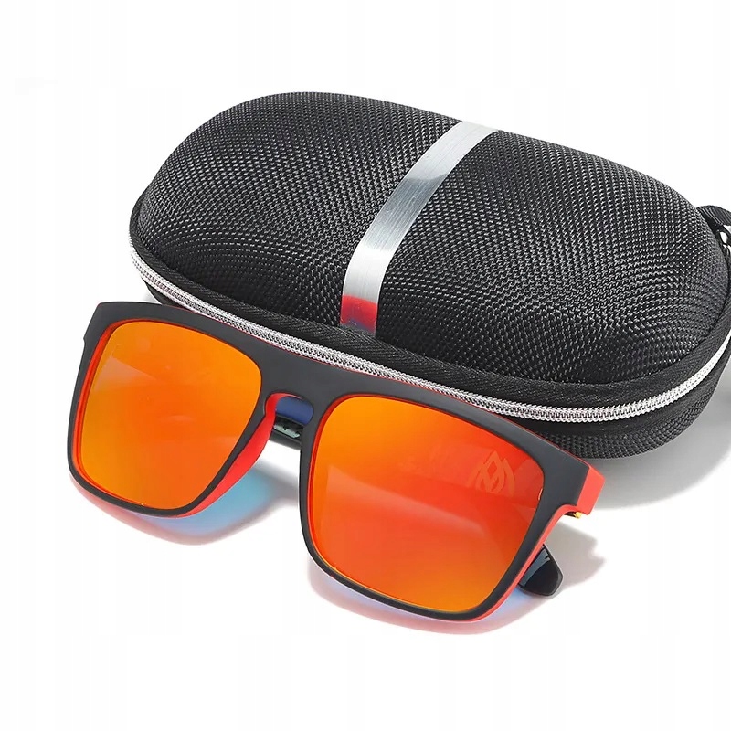 OOoksy OKULARY PRZECIWSŁONECZNE Lustrzanki POLARYZACYJNE nowość SEZON 2024 Fason nerdy