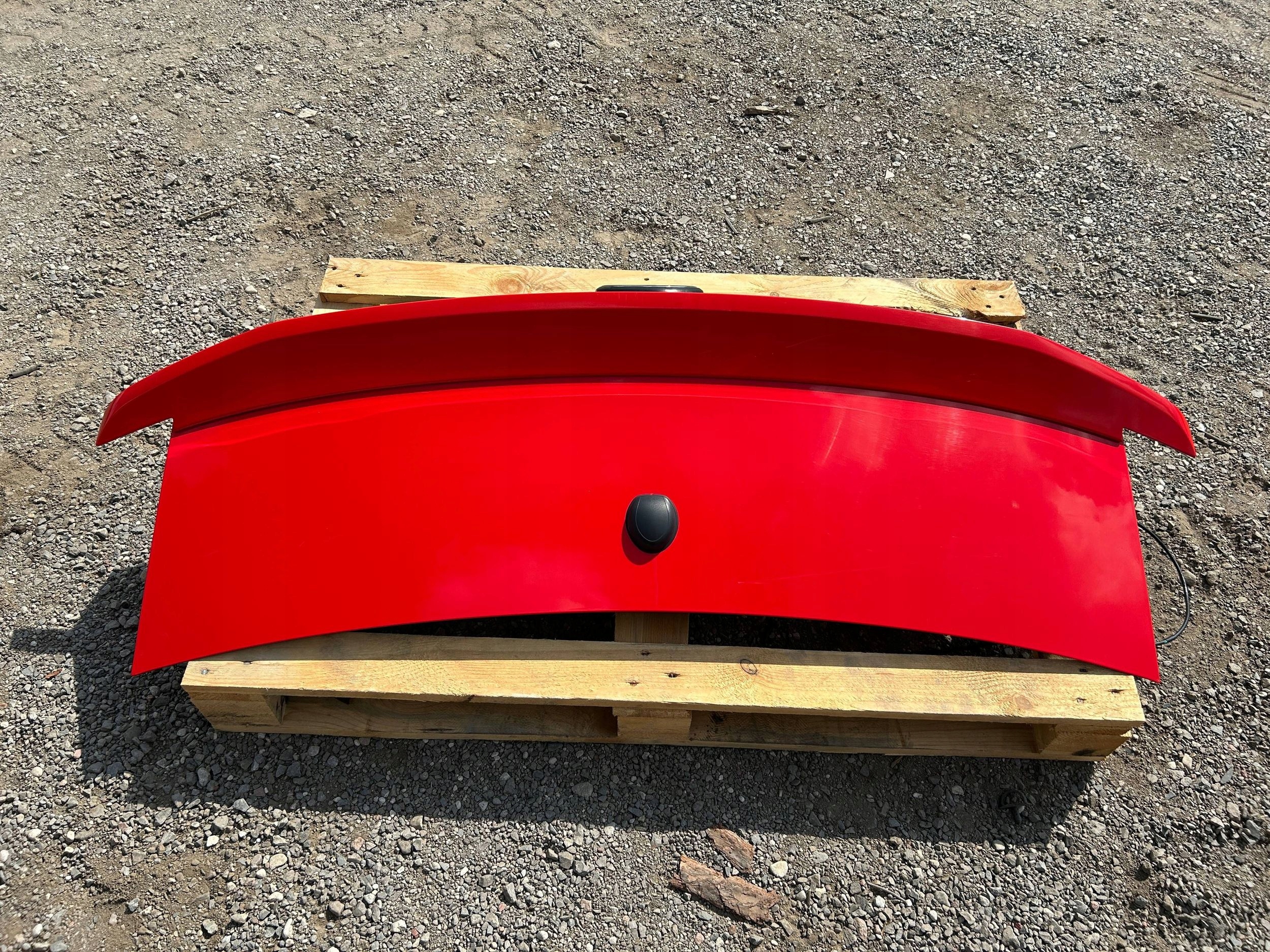 trunk door boot rear part rear spoiler cap Ford Mustang Cabrio V 2013-2014