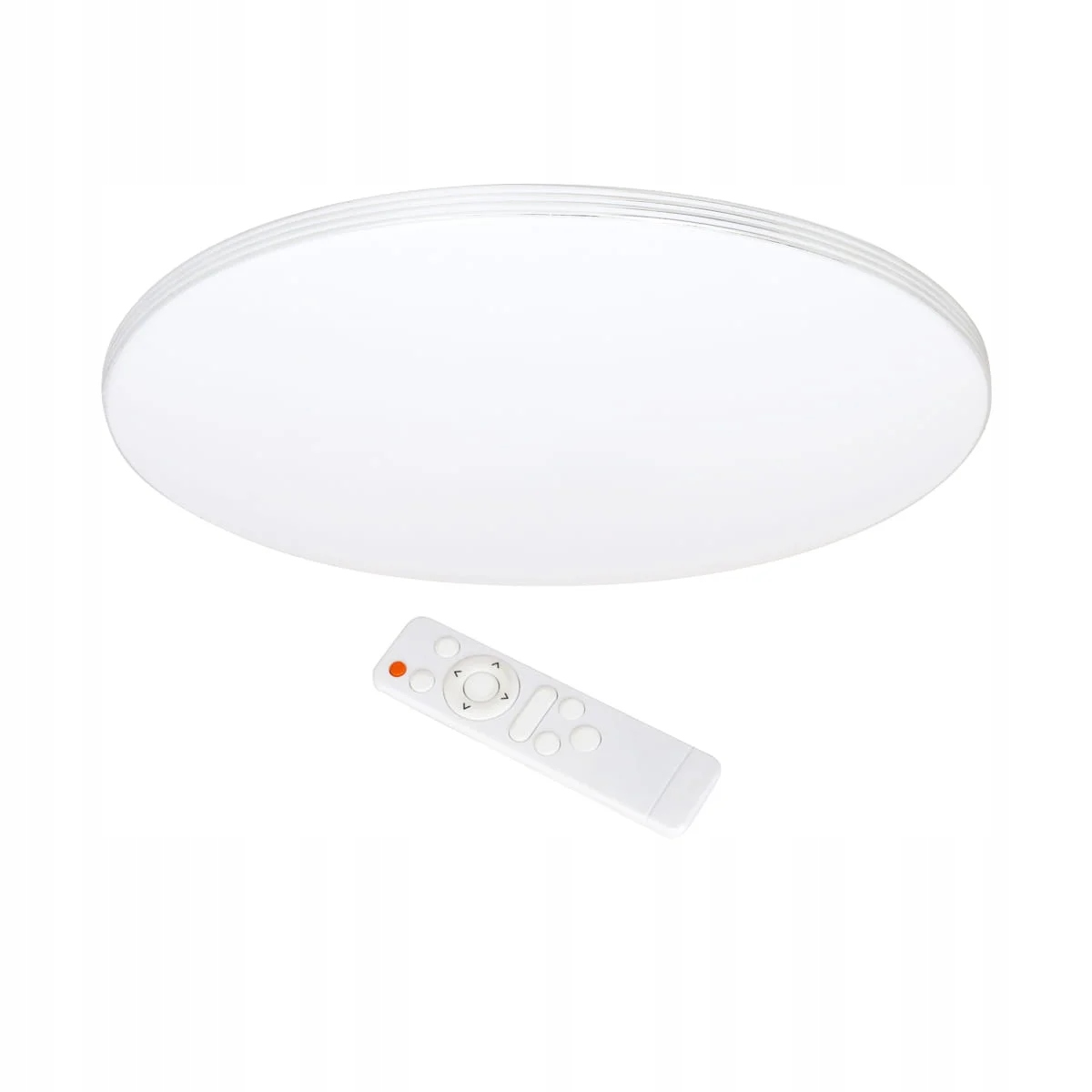 Milagro Stropné Svietidlo Led Siena Ø75 cm, 80 W, Variabilná farba, Diaľkový Ovládač, Biely/Strieborný