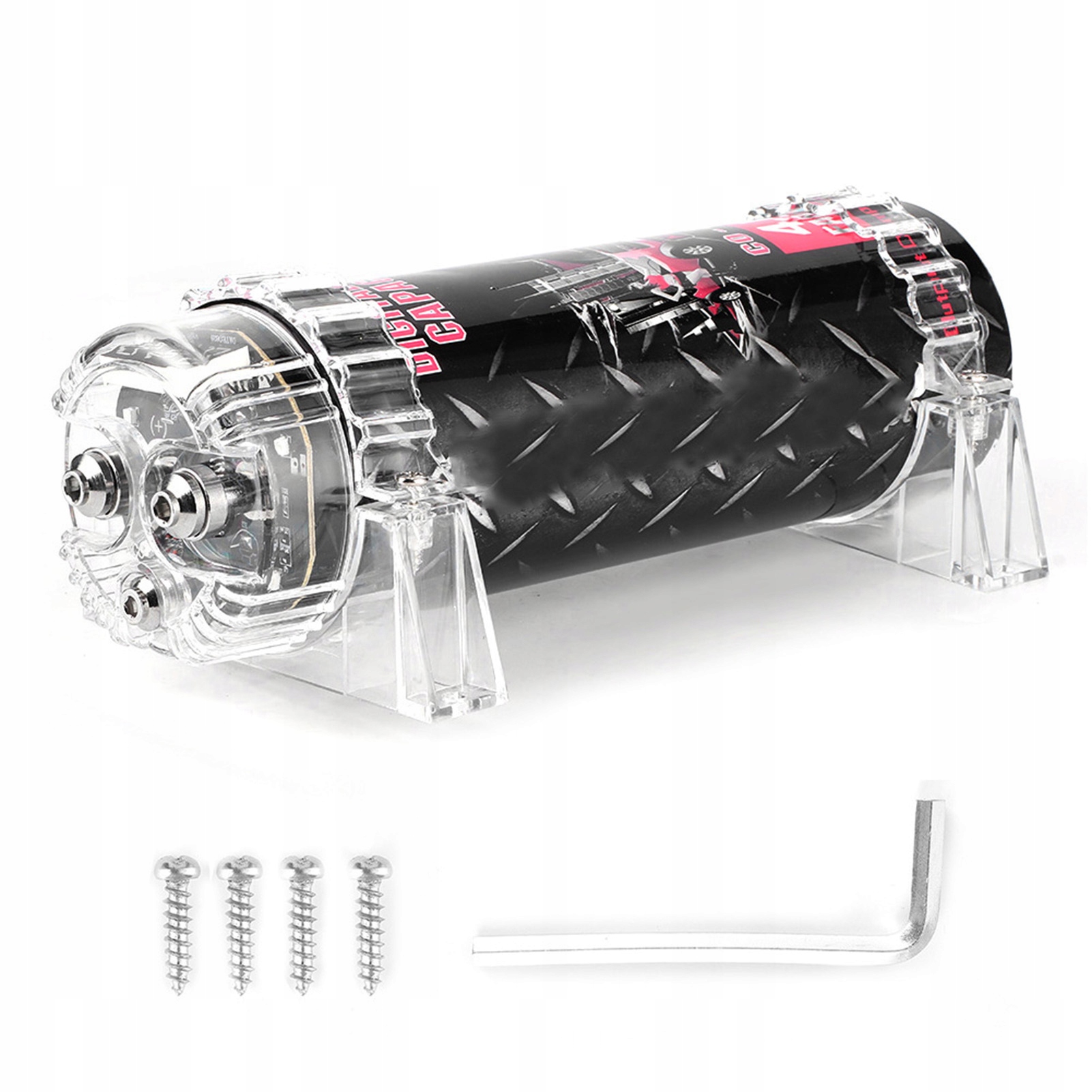 4 Farad Led kondenzátor výkonu, displej napätia