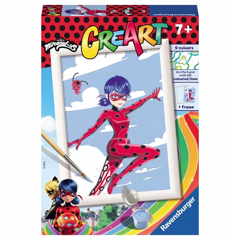 

Ravensburger, CreArt dla dzieci Miraculous (201