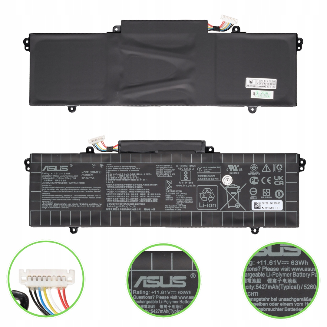 Originál Batéria Asus C31N2021 Asus ZenBook 14X UX5401