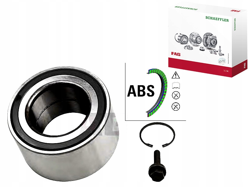 Ložisko Kola Vw Přední Amarok 10- Le Pr Fag Asistent Kolize #34