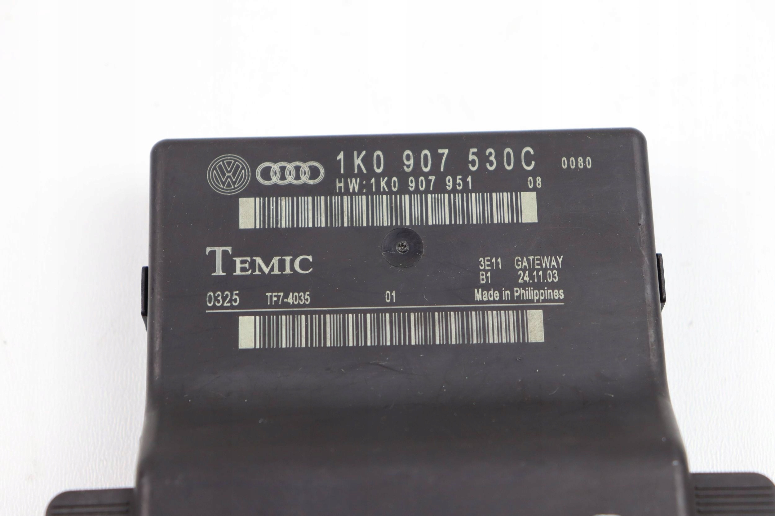 VW TOURAN e GOLF V SKODA OCTAVIA II modulo GATEWAY 1K0907530C