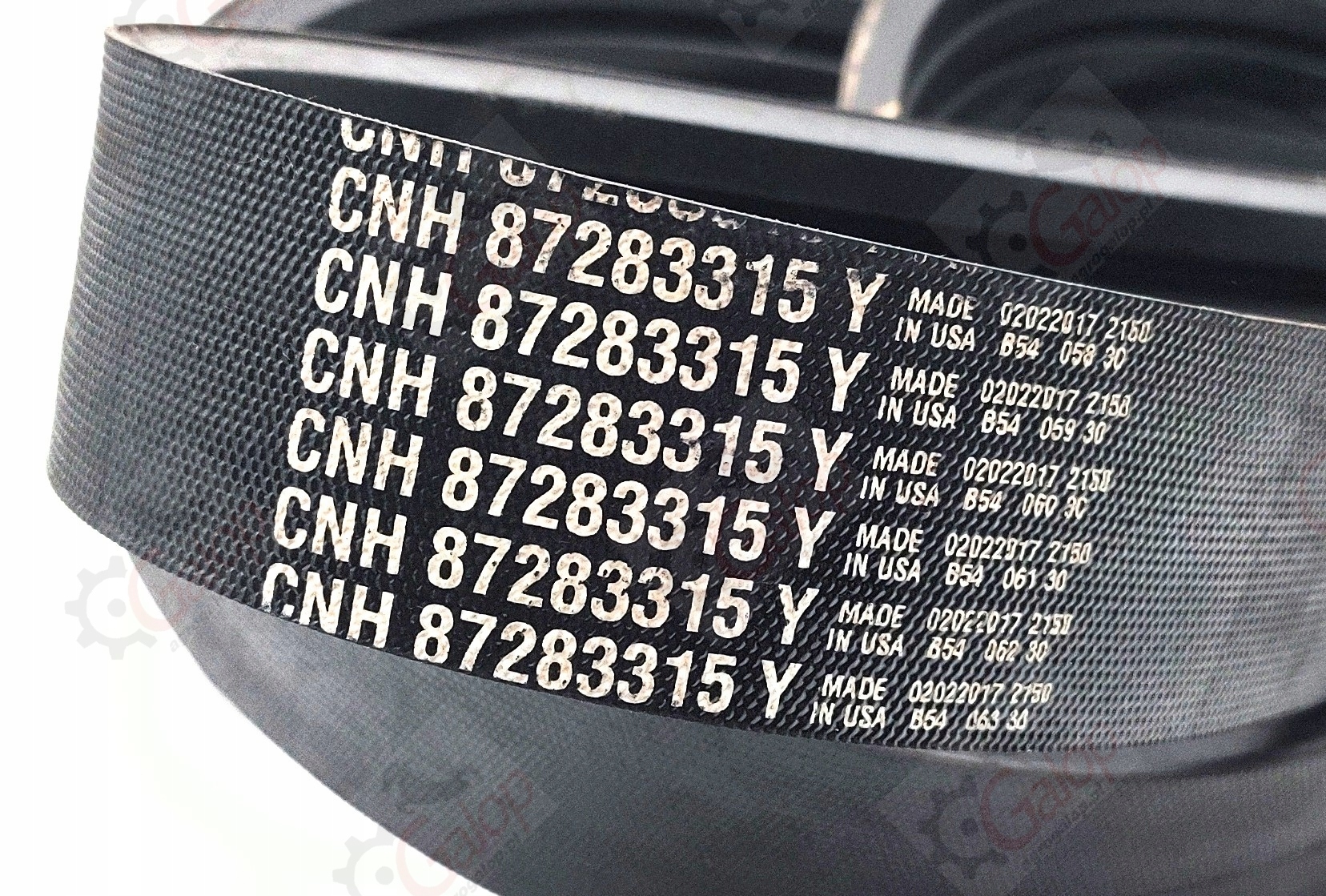 87283315 pas sieczkarni oryginał New Holland Case Numer katalogowy części 87283315