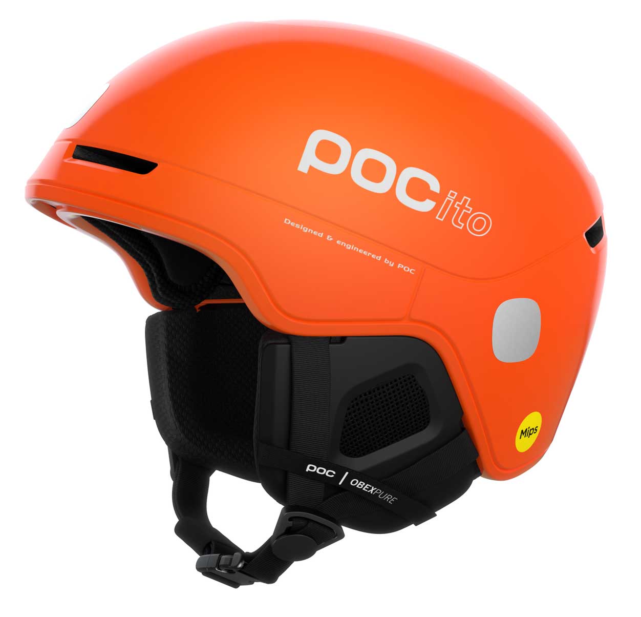 Dětská lyžařská přilba Poc POCito Obex Mips Orange 55-58 cm