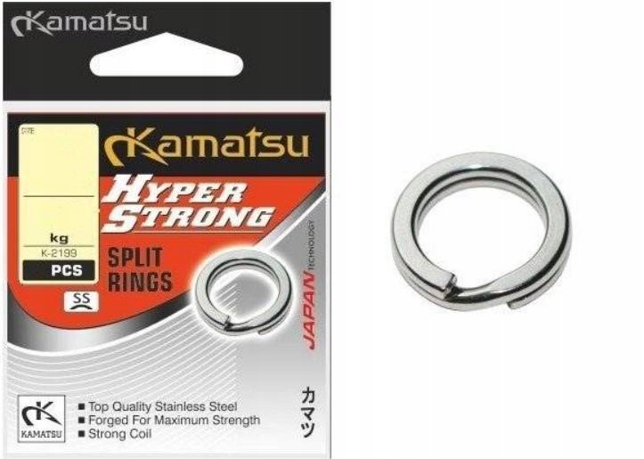 

10x Kółko, Kółka Łącznikowe 2,5mm/4,5kg Kamatsu