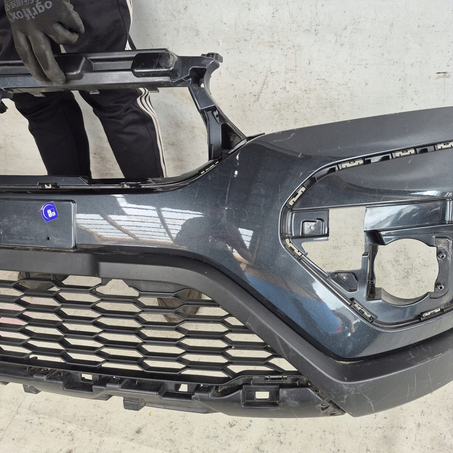 DACIA SANDERO III 3 STEPWAY 20-> bumper front front PDC