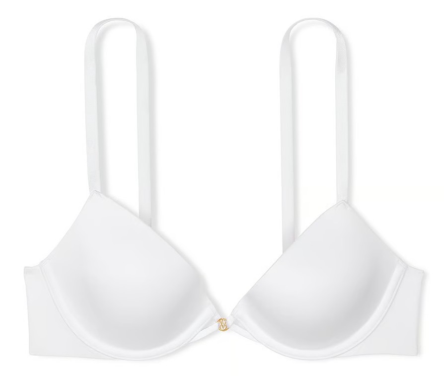 Vyztužená podprsenka Victoria's Secret bílá 75D (34D)