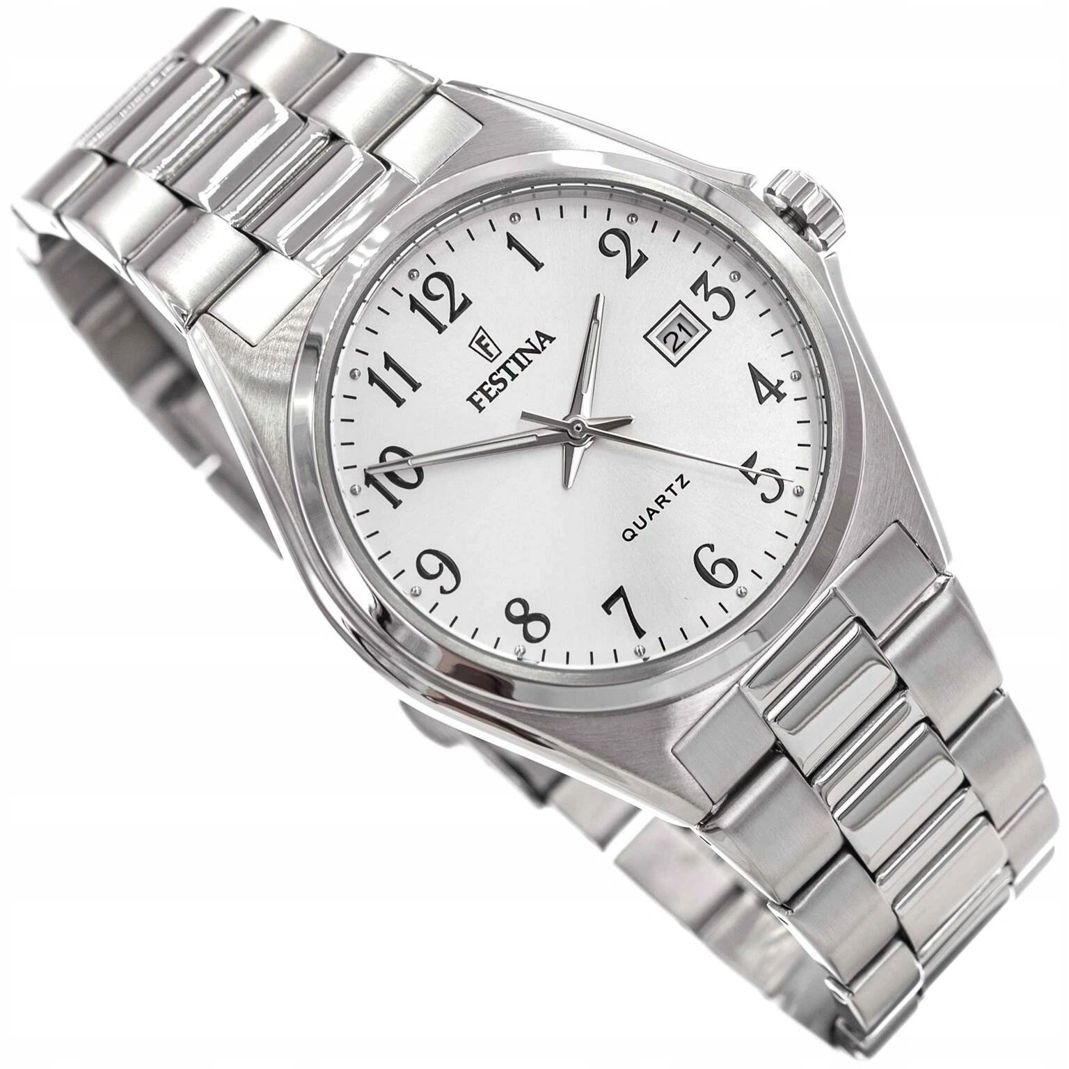 Pánské Hodinky Festina F20552/1 Classic Klasické Na Náramku Datumovka