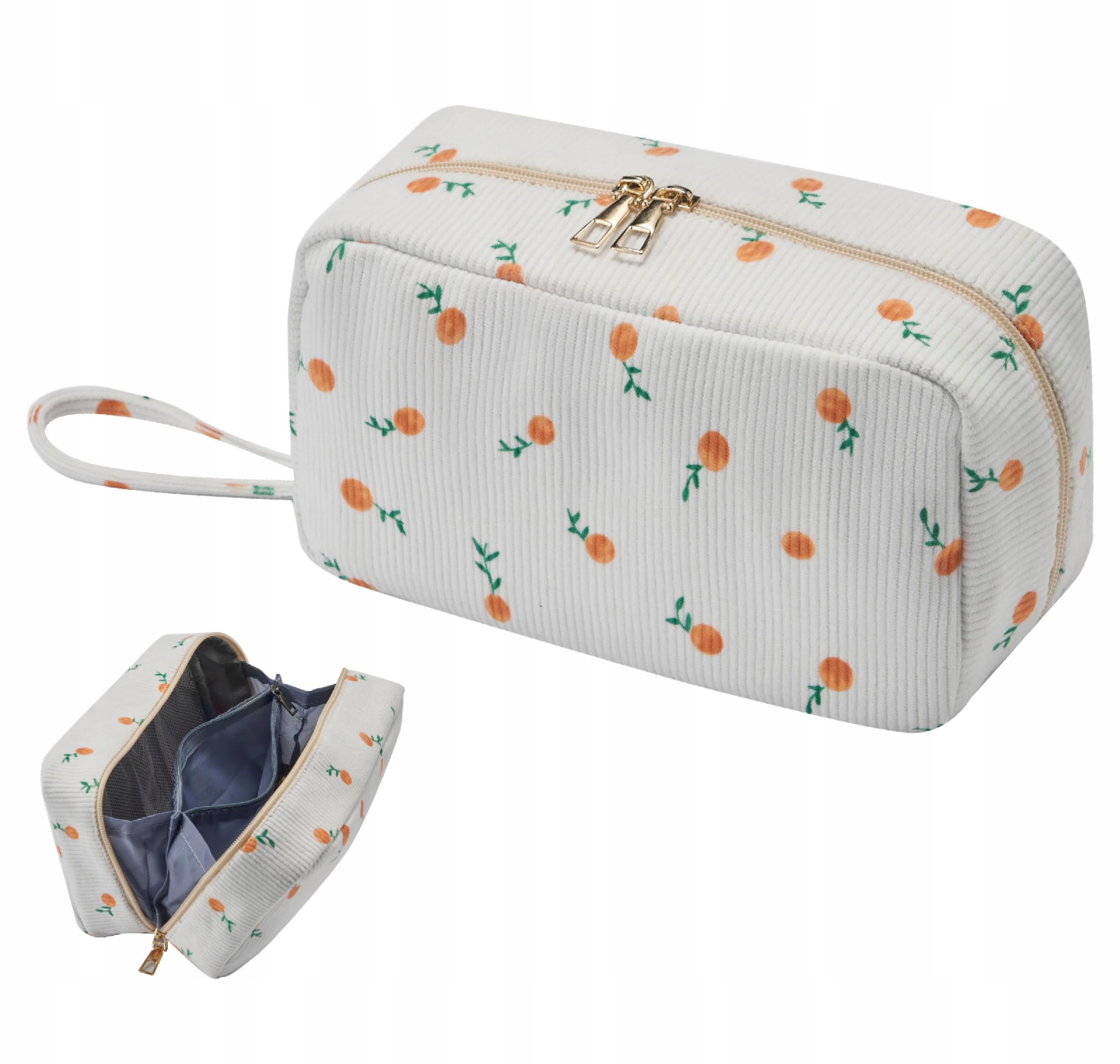 Jiliyote Dámská kosmetická taška Kord Cestovní kultura Make Up