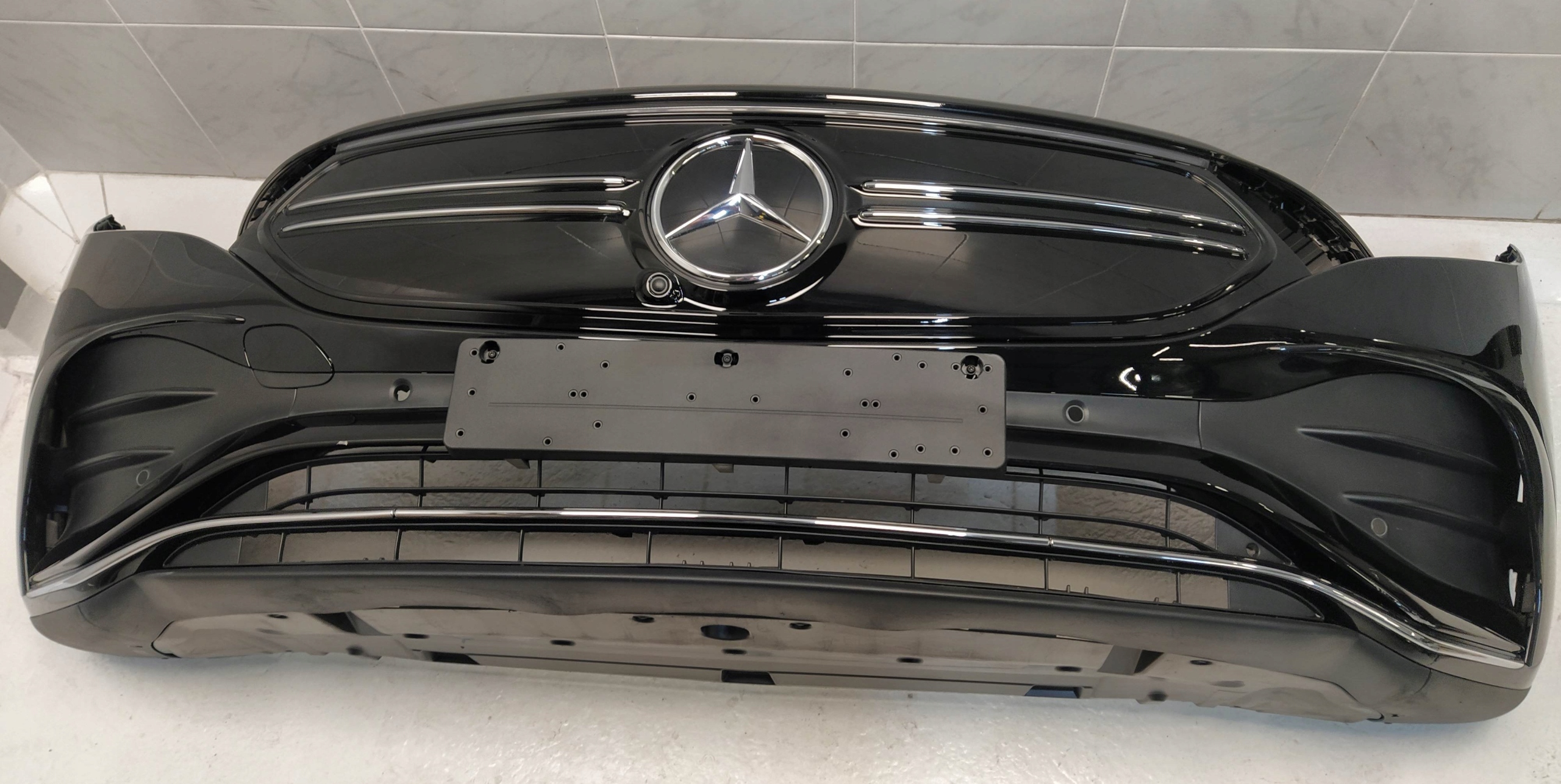MERCEDES EQA AMG H243 bumper front front complete LED PDC KAMERA new