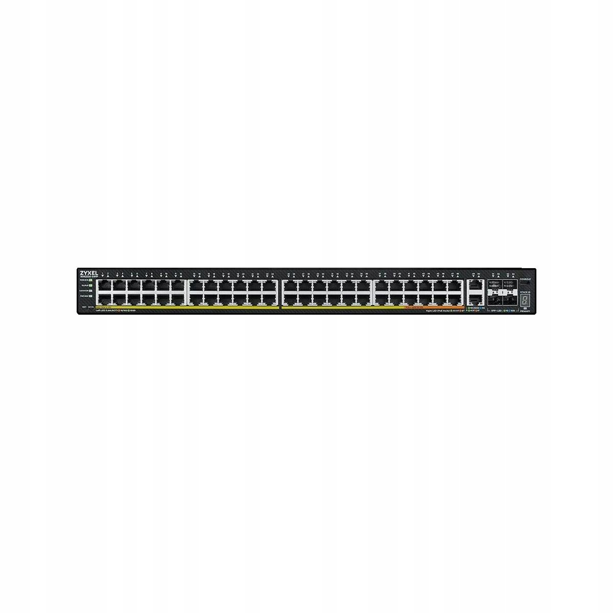 Prepínač Zyxel XGS2220-54FP čierny spravovaný L3 PoE