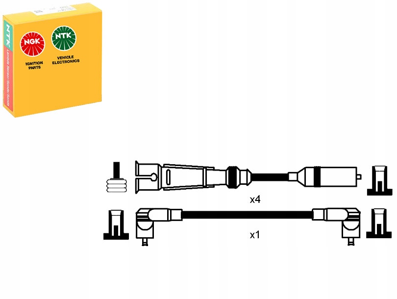 Zapalovací Kabely Ngk 9A17 4471 DKC114