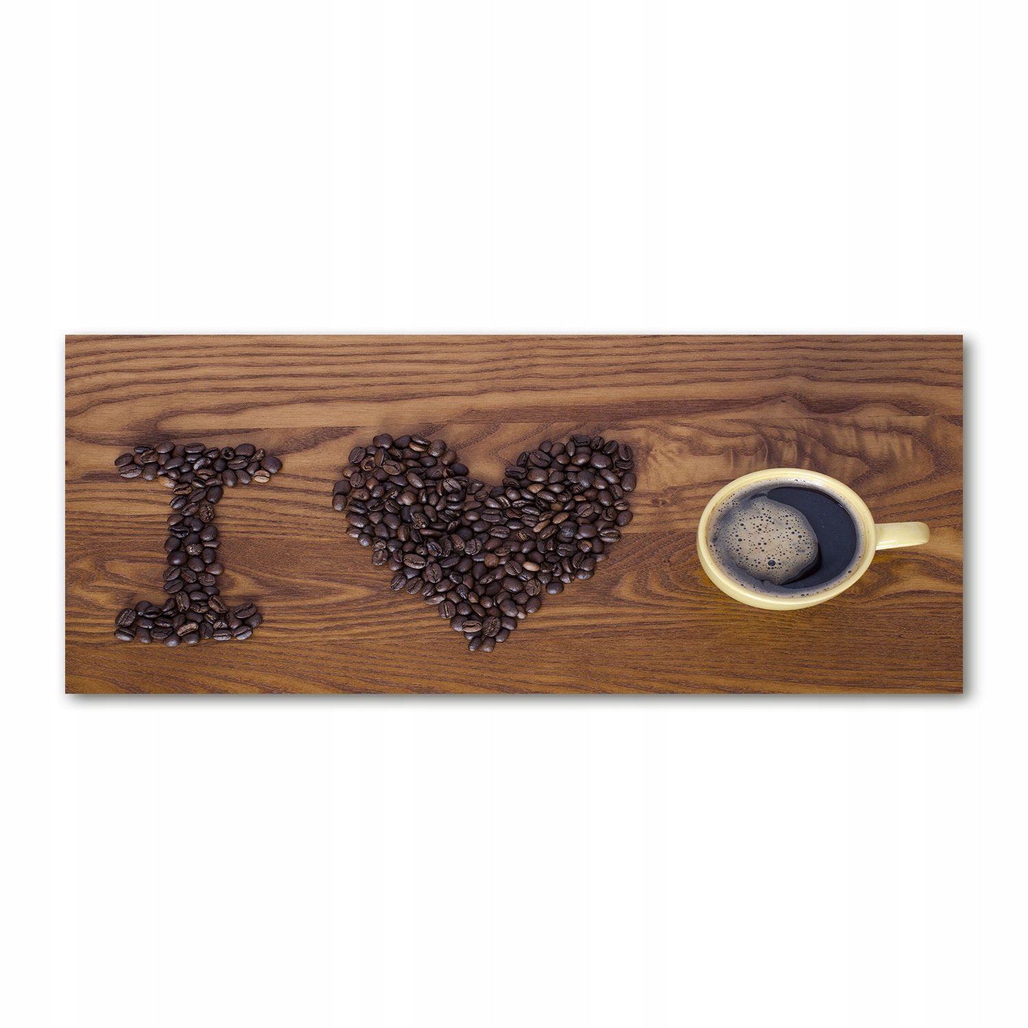 

Foto obraz akryl zdjęcie I love coffee 125x50 cm