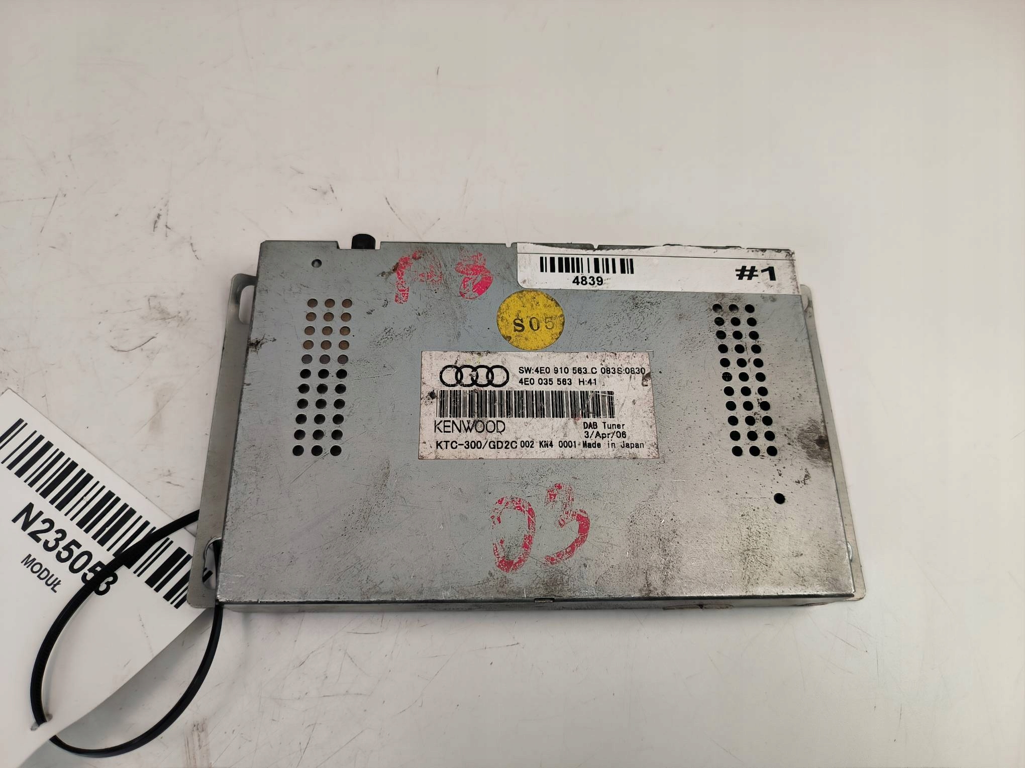 modul RADIA 4E0910563C AUDI A6 C6