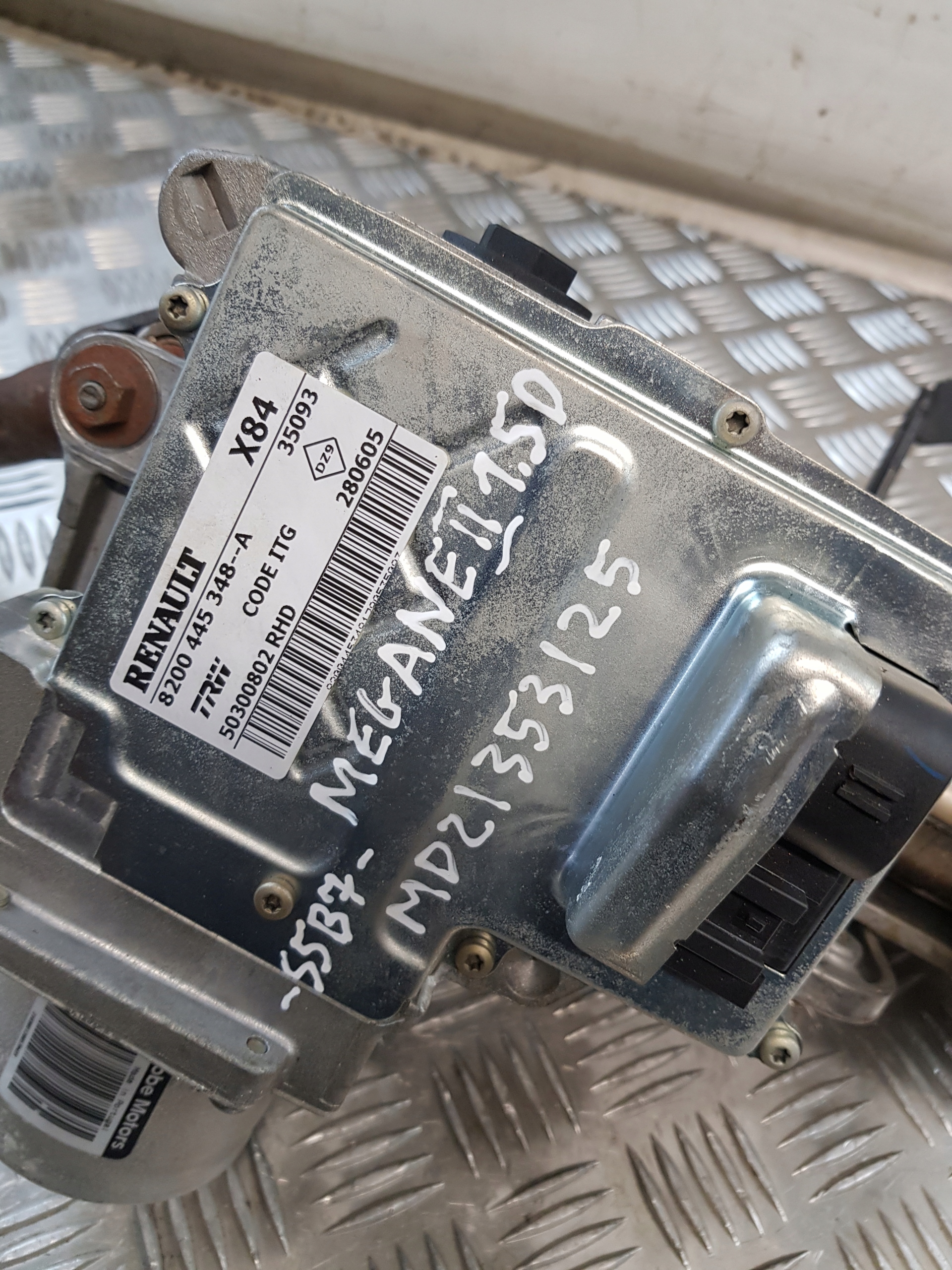control electrics steering wheel rod RENAULT MEGANE II 04R