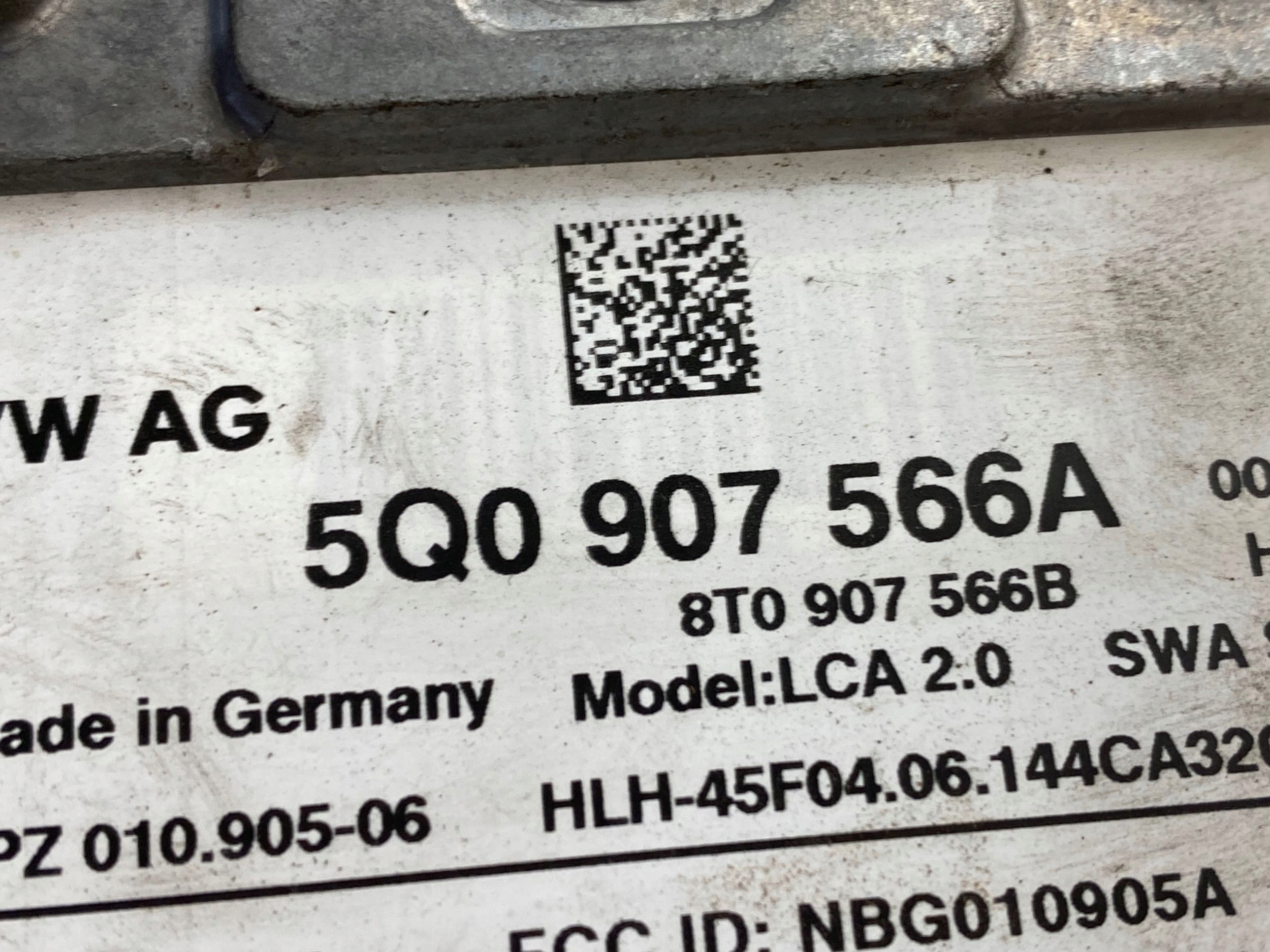 2016 Audi A3 S3 8V модуль 5Q0907566A