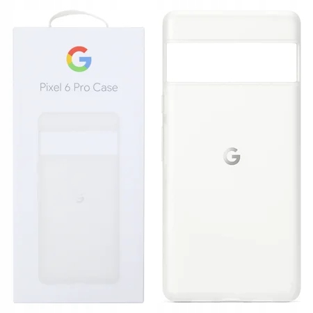 Originální Obal Pouzdro Pro Google Pixel 6 Pro Bílé