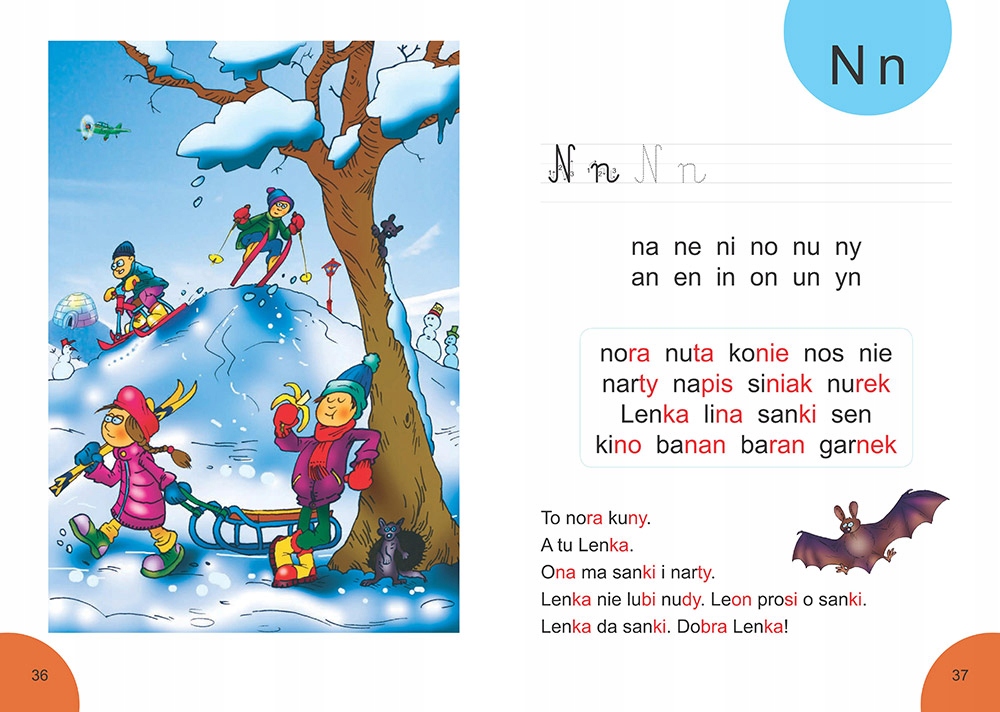 Elementarz Czytamy Bajki Metodą Sylabową Nauka Czytania BR Greg Wydawnictwo Wydawnictwo Greg