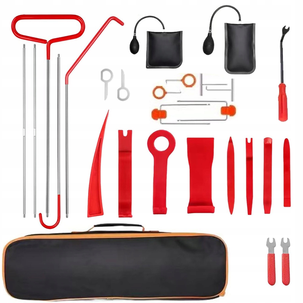 Sada nouzového otevírání dveří Auta Autobus Lom s polštáři a taškou