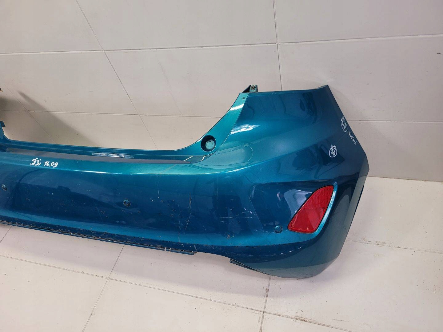 bumper rear Ford Fiesta 7 2019 H1BB-17906-A1