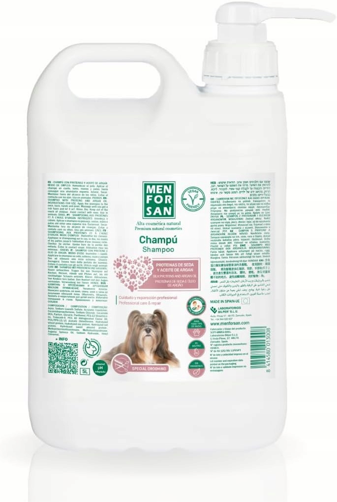 Levně Šampon pro domácí zvířata Menforsan 5 L