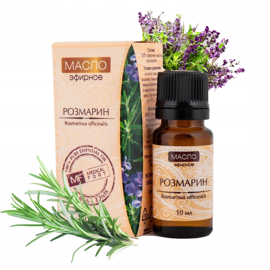 Olejek Eteryczny Rozmarynowy 100% Naturalny 10 ml