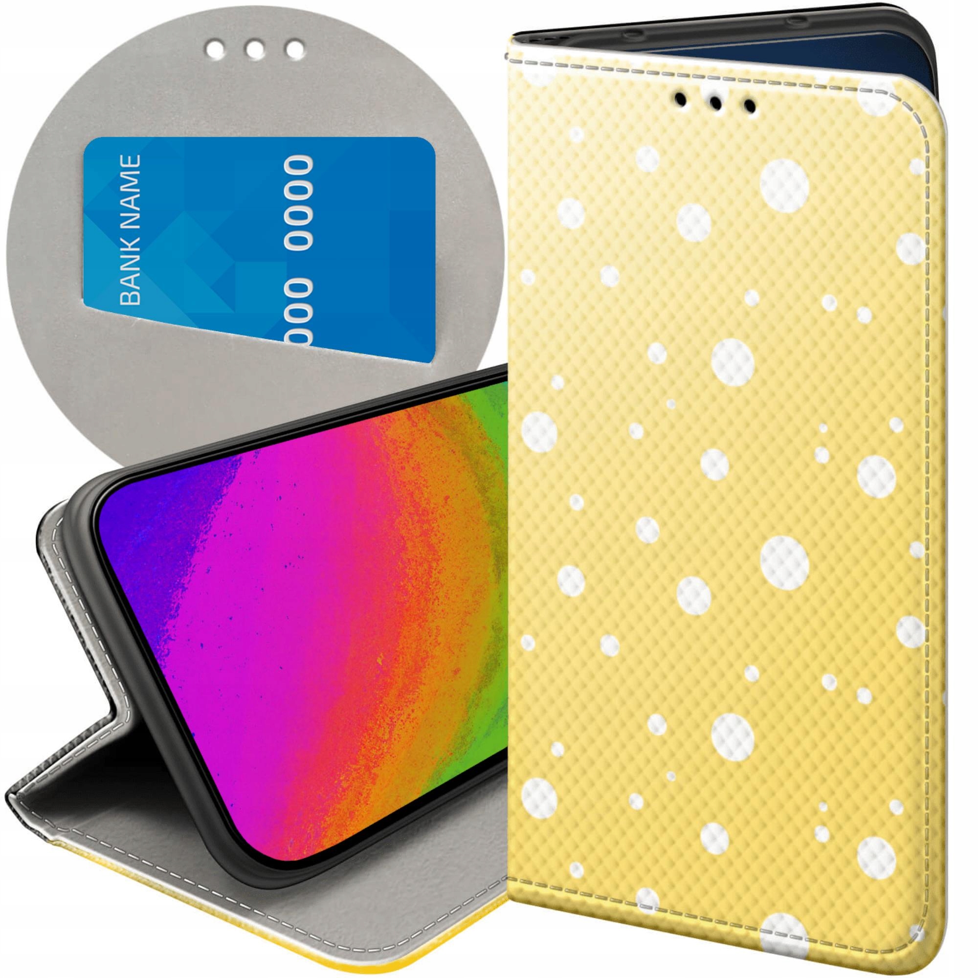 Etui Z Klapką Do Google Pixel 9 Pro XL Kropki Grochy Bokeh Dots Case