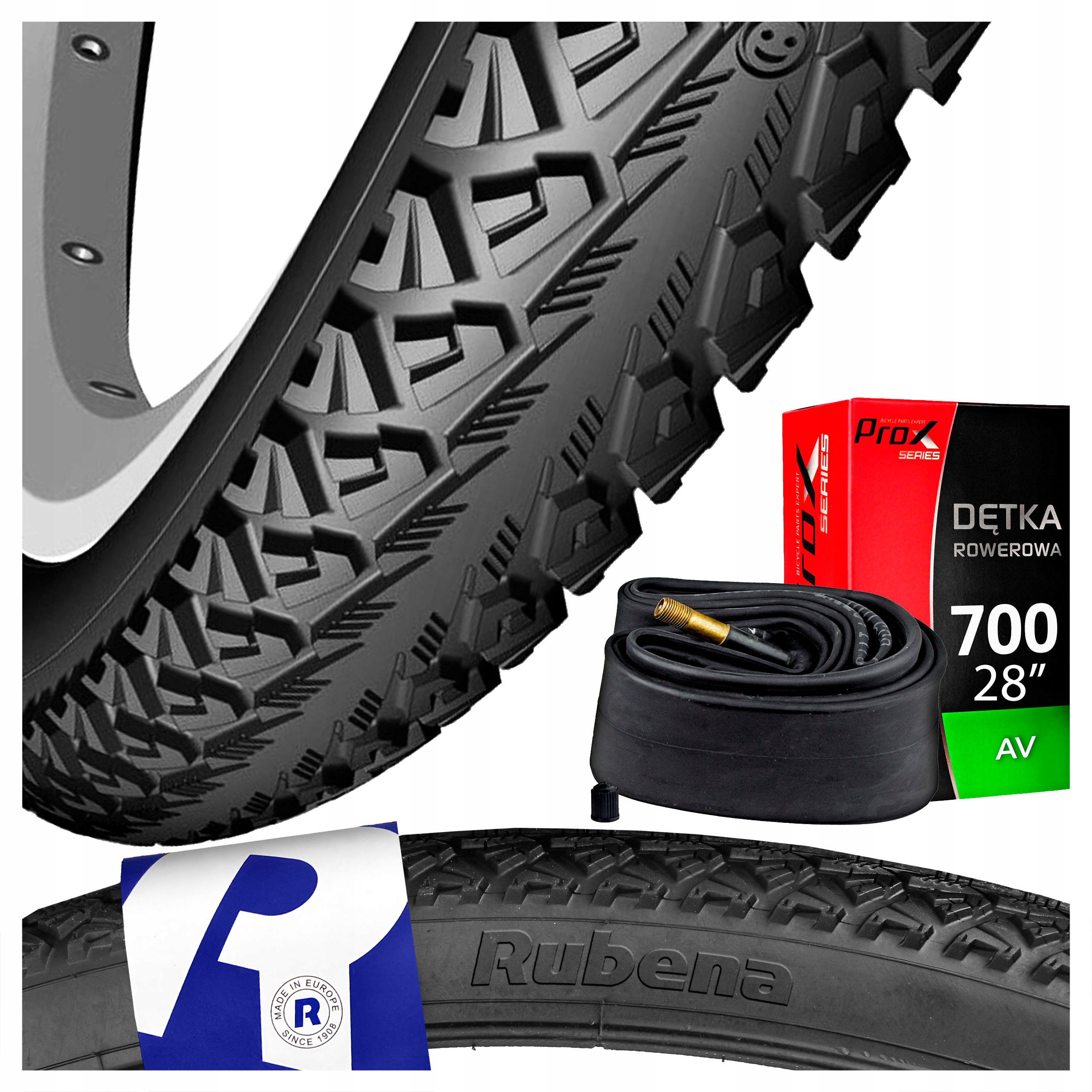 

Opona Mitas Shield 700x38C 40-622 Dętka Prox