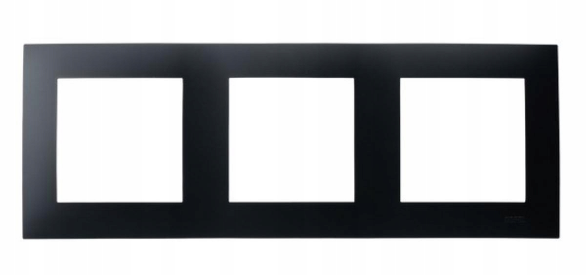 

Szafir Ramka potrójna 3-krotna Czarny R-3Z/33