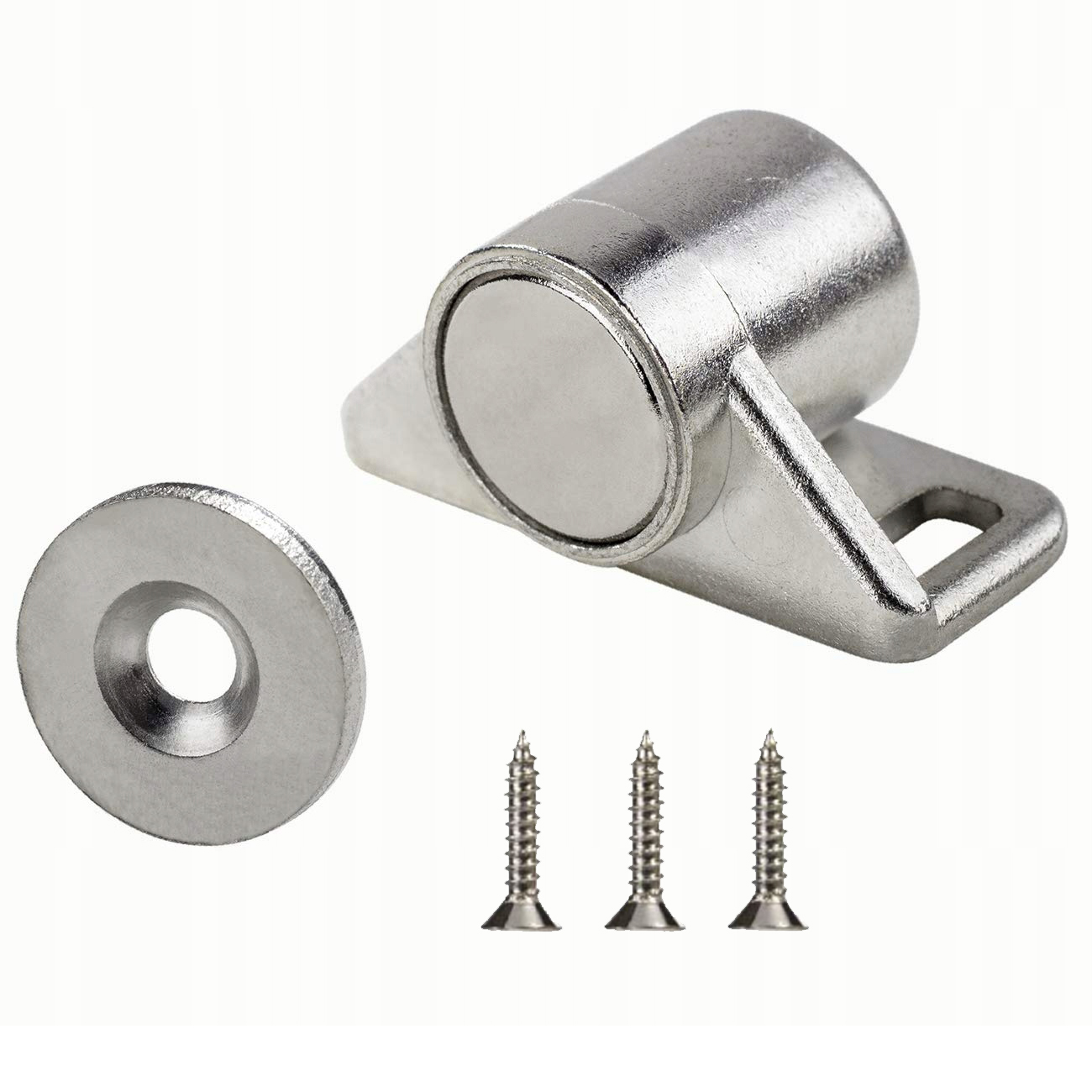 ZATRZASK MAGNETYCZNY DO SZAFEK NEODYMOWY DRZWI MOCNY MAGNES 5 szt Szerokość 20 mm