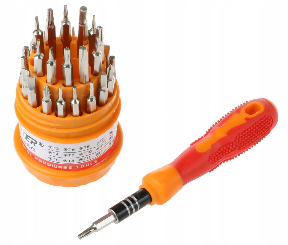 

Śrubokręty 31 Torx zestaw Wkrętaki Precyzyjne 1769