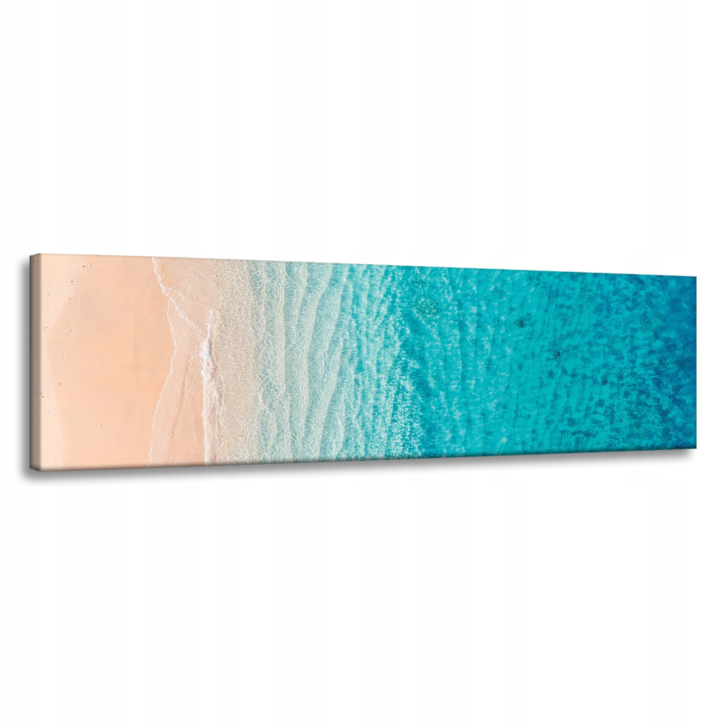 Obraz na plátně Pláž a Moře Voda Vlny Příroda 120x40 cm