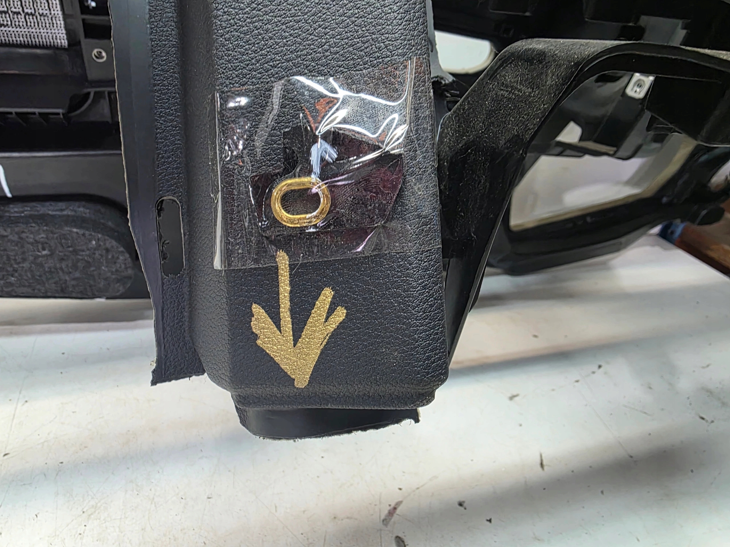 dashboard console cockpit HEAD UP AUDI Q7 4M 4M2857001J ANGIELSKA