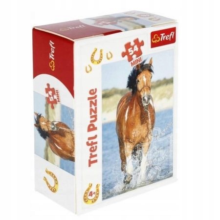 

Puzzle Mini 54 El Świat koni Trefl 19724